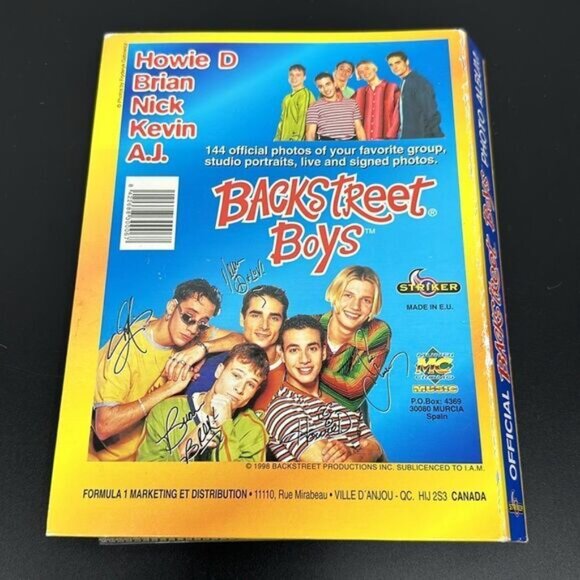 1998 Backstreet Boys official photo album - Picture 3 of 3